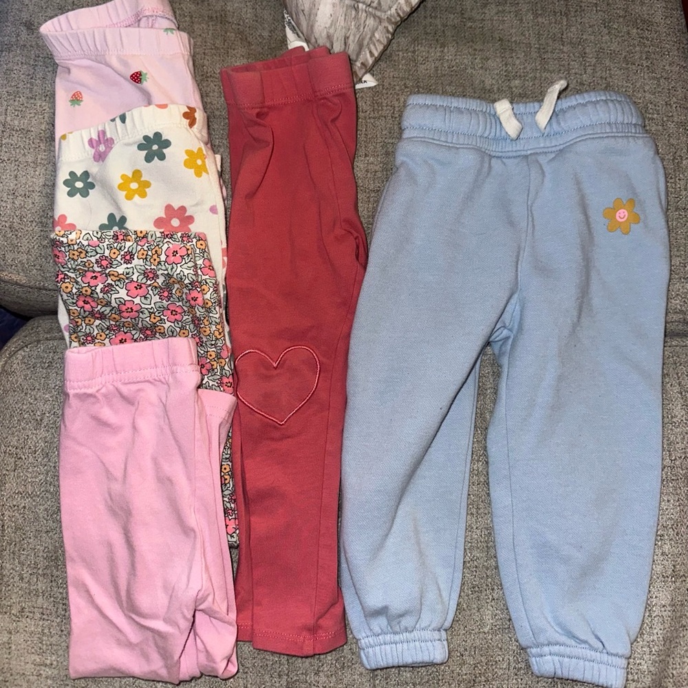24m 2t legging and sweatpants bundle